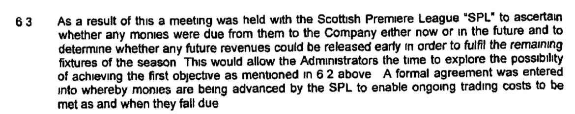 The SPFL tying itself in knots over the Gretna money loan story