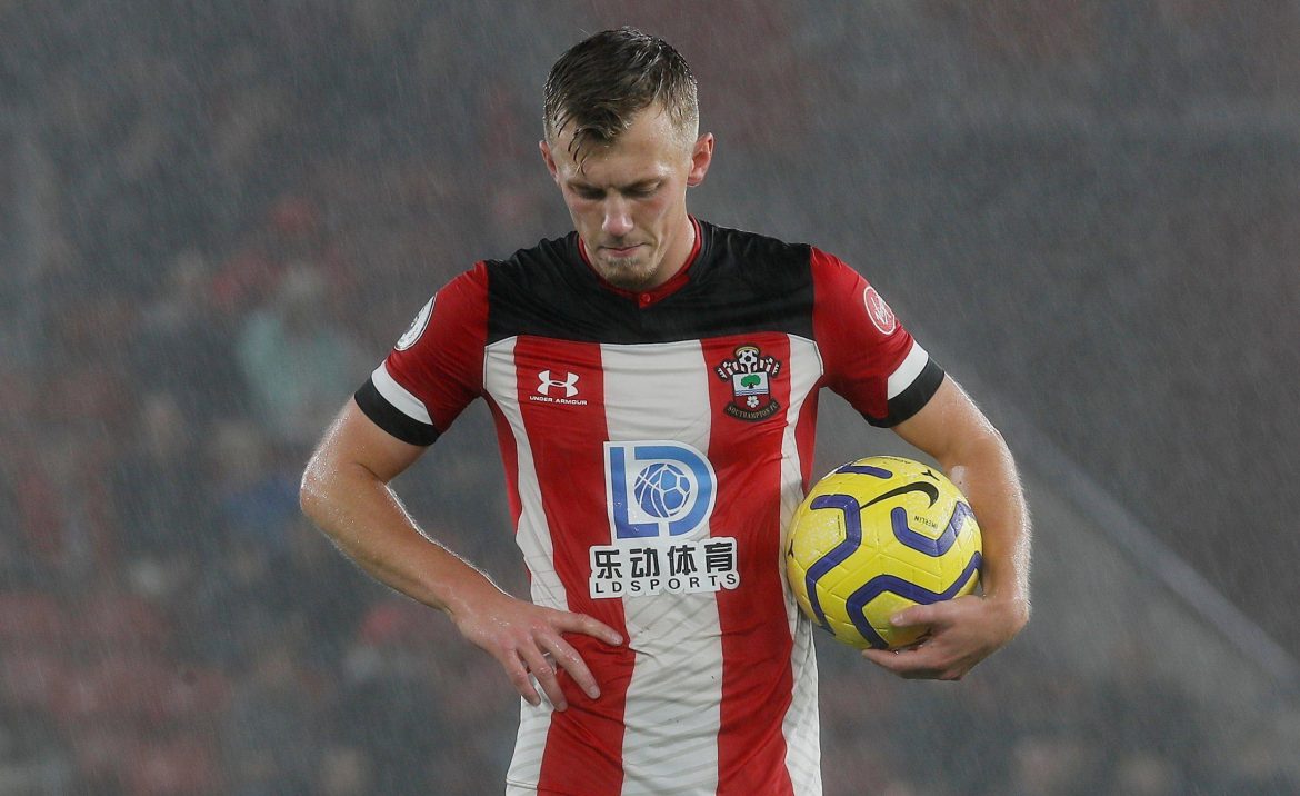 Saints midfielder James Ward-Prowse in excellent form against Spurs